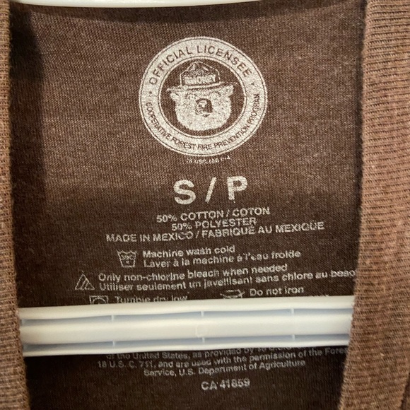 Vintage Smokey the Bear Tshirt size S - Picture 3 of 3